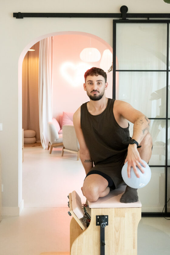 sesja biznesowa w studio pilates w Poznaniu
